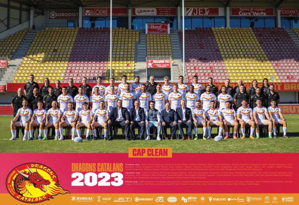 Photo officiel Dragons Catalans